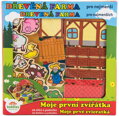DŘEVO Stavebnice domeček farma se zvířátky *DŘEVĚNÉ HRAČKY*