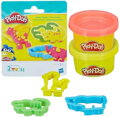 HASBRO PLAY-DOH Modelína set 2 kelímky + 3 vykrajovátka 4 druhy