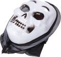 KARNEVAL Maska Halloween duch s šátkem 6 druhů *KARNEVALOVÝ DOPLNĚK*