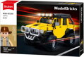 SLUBAN Model Bricks Auto off-road Wrangler 324 dílků + figurka STAVEBNICE