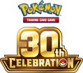 Pokémon TCG: 30th Celebration ex Tin 4x booster kovový box 2 druhy