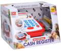Pokladna dětská registrační kasa 18cm s efekty (čtečka, peníze, kalkulačka)