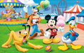 TREFL PUZZLE Mickey Mouse Den s přáteli mini 20x13cm 54 dílků 4 druhy