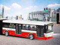 Autobus kloubový městský MHD hlásí zastávky na baterie Světlo Zvuk CZ