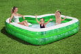 BESTWAY Bazén nafukovací 231x231x51cm Paradise rodinný 54336