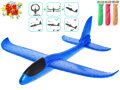 Letadlo Sun Fun soft házecí polystyrenové 48cm na házení 4 barvy