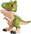 Transrobot kovový dinosaurus / bojový robot se zbraní s přeměnou 2v1 6 druhů