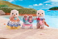 Sylvanian Families rodina mořských vyder set 4 figurky v krabici