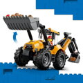 LEGO CITY Žlutý nakladač s rypadlem 60480 STAVEBNICE