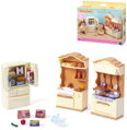 Sylvanian Families kuchyňská linka s ledničkou nábytek doplněk k herním sadám