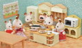 Sylvanian Families kuchyňský ostrov s doplňky nábytek doplněk k herním sadám