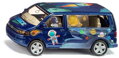 SIKU Auto skládací Volkswagen T5 Astronaut modrý model kov 6509