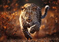 TREFL PUZZLE PREMIUM Photo Odyssey Divoký leopard 68x48cm 1000 dílků