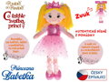 Panenka princezna Babetka látková Co takhle svatba, princi? zpívá na baterie CZ Zvuk