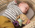 TAF TOYS PLYŠ Baby králíček Jenny závěsné chrastítko a kousátko pro miminko