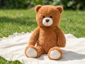PLYŠ Medvěd 80cm tmavě hnědý Plush Friends *PLYŠOVÉ HRAČKY*