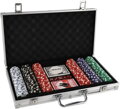 Hra Poker sada 300 žetonů + karty + kostky v hliníkovém kufříku