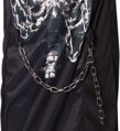 KARNEVAL Šaty Smrtka vel. S (105-116cm) 4-6 let *KOSTÝM*
