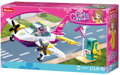 SLUBAN Girls Dream Soukromé letadlo 111 dílků + 1 figurka STAVEBNICE