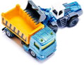 SIKU Super Stavební stroje set 3ks s doplňky model kov 6336