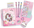 Tajný deník jednorožec holčičí set s gelovými pery s vůní s nálepkami
