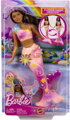 MATTEL BRB Panenka Barbie kouzelná květinová mořská víla tmavovláska