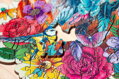 RAVENSBURGER DŘEVO Puzzle 150 dílků Barevná liška 27x20cm skládačka