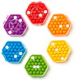 MINDOK HRA Smart IQ Mini Hexpert hlavolam pro 1 hráče 6 barev