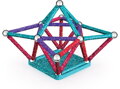 GEOMAG Glitter 60 dílků třpytivá Eko magnetická STAVEBNICE