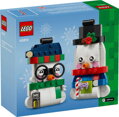 LEGO SEASONAL Ozdobní sněhuláci 40812 STAVEBNICE