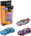 Auto kovové sportovní City Collection 7cm závodnička set 3ks 2 druhy
