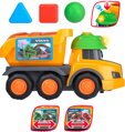 DICKIE Auto baby sklápěčka Harry vkládací se 3 tvary na baterie Světlo Zvuk