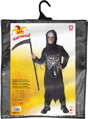 KARNEVAL Šaty Smrtka vel. S (105-116cm) 4-6 let *KOSTÝM*