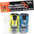 Autodráha Racing Collection Audi 1:43 náhradní díly autíčka II. set 2ks