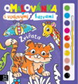 Omalovánka set s vodovými barvami a štětcem Zvířata