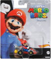 MATTEL HOT WHEELS Auto Super Mario Kart s postavičkou různé druhy kov