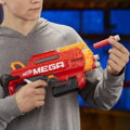HASBRO NERF Mega Bulldog set blaster + 6 šipek AccuStrike