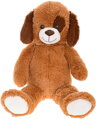 PLYŠ Pes 80cm tmavě hnědý Plush Friends *PLYŠOVÉ HRAČKY*