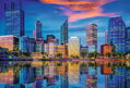 TREFL PUZZLE UFT Prémiové Odraz města Perth 85x85cm 1500 dílků skládačka