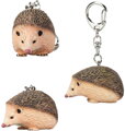 Přívěsek na klíče zvířátko 5-8cm klíčenka s kovovou karabinkou 12 druhů