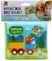 Knížka plastová obrázková do vody do vany na koupání 4 druhy