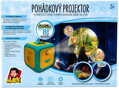 Pohádkový projektor promítačka 8 pohádek CZ na baterie Světlo Zvuk