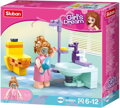 SLUBAN Girls Dream Koupelna 50 dílků + 1 figurka STAVEBNICE