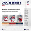 LEGENDARY CARDS ČESKÝ HOKEJ 2024-25 Sběratelské hokejové karty 6ks