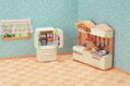 Sylvanian Families kuchyňská linka s ledničkou nábytek doplněk k herním sadám