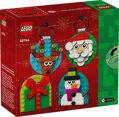 LEGO ICONIC Sada vánočních ozdob 40744 STAVEBNICE