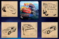 IRI MODELS Razítka 5+1 s pop-up voskovou Auta (Cars)