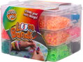 UDĚLEJ SI NÁRAMEK Gumičky LOOM BANDS 10000ks s doplňky mix barev