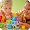 LEGO DUPLO Náklaďák s abecedou 10421 STAVEBNICE