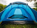 ACRA Stan monodome pro 3 osoby s předsíňkou modrý ST05-MO
